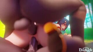 Genshin Impact - Сяньлин трахнули и съели в жопу порно